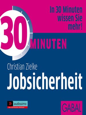 cover image of 30 Minuten Jobsicherheit